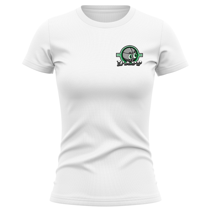T-Shirt Femme PREMIUM de qualité supérieure - Marquez votre T-Shirt Femme PREMIUM avec votre Logo d'Entreprise (matériau de personnalisation haut de gamme, imprimé en France)