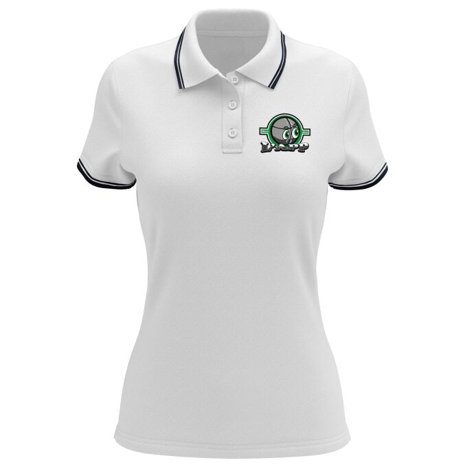 Polo Femme Contrasté de qualité supérieure - Marquez votre Polo Femme Contrasté avec votre Logo d'Entreprise (matériau de personnalisation haut de gamme, imprimé en France)